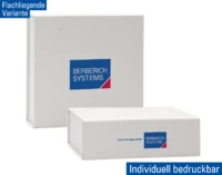 Magnetbox, flachliegende Magnetbox, hochwertige Verpackung, quadratische Verpackung 