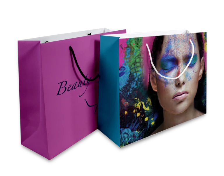 Tragetasche, Papiertragetasche, individuelle Tragetasche, Druckproduckt, online gestalten, Berberich Systems