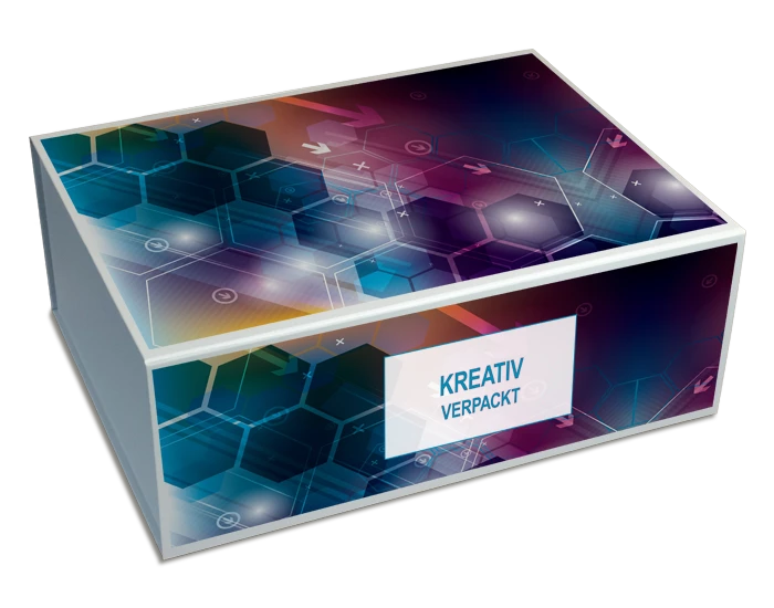 Loopline, hochwertige Verpackung, Klappschachtel, individuell bedruckt, Berberich Systems, Verpackung Motiv